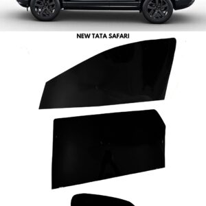 TATA SAFARI NEW window tints by Tintxpertz : Removable & Reusable Tint (Z Black Car Window Film)