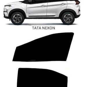 NEXON window tints by Tintxpertz : Removable & Reusable Tint (Z Black Car Window Film)